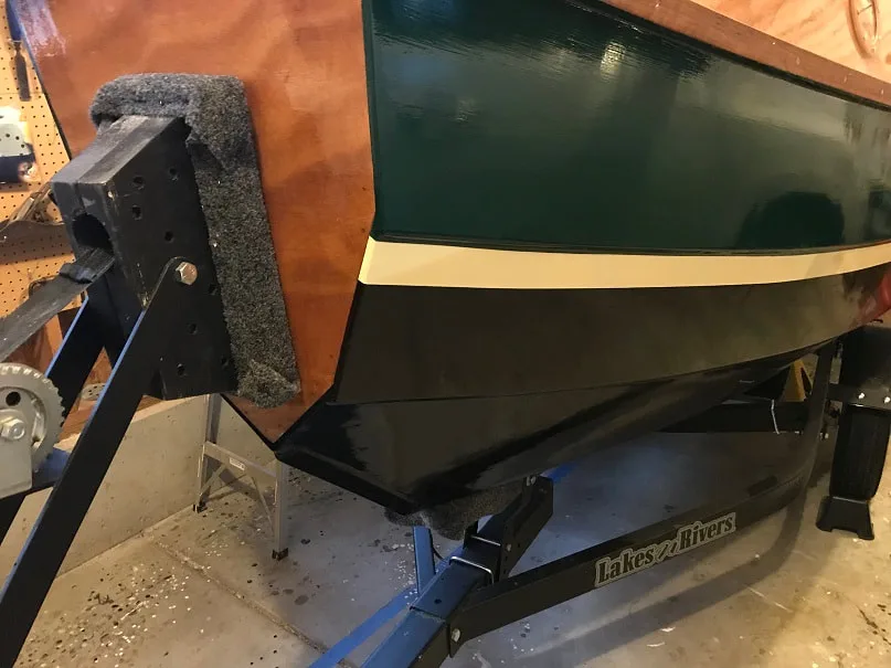 SCAMP bow protection strip