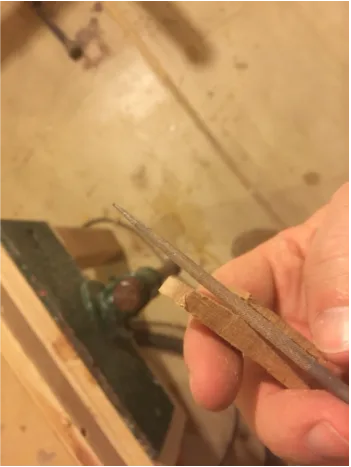 Making wooden cleat