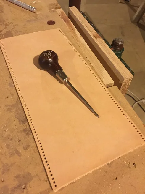 Leathering Oars