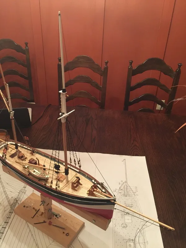 Yawl Johanna, Ketch Johanna, Arnanes