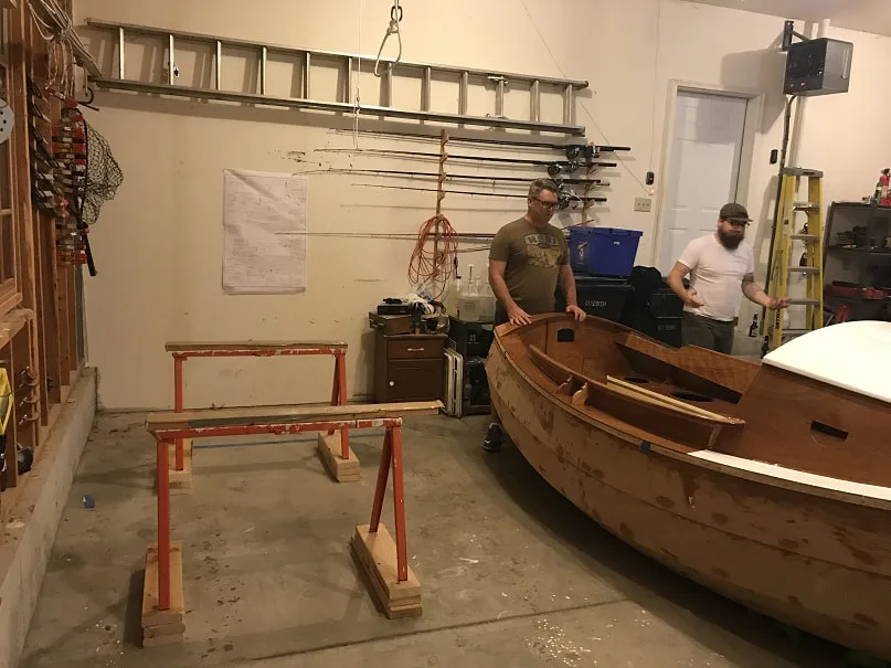 Flipping SCAMP Sailboat