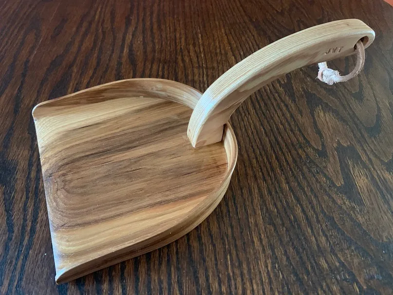 Small Wooden Dustpan, Small Wood Dustpan