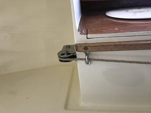 SCAMP centerboard uphaul