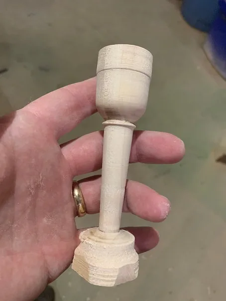 Making an Alphorn mouthpiece, Making an Alpenhorn mouthpiece
