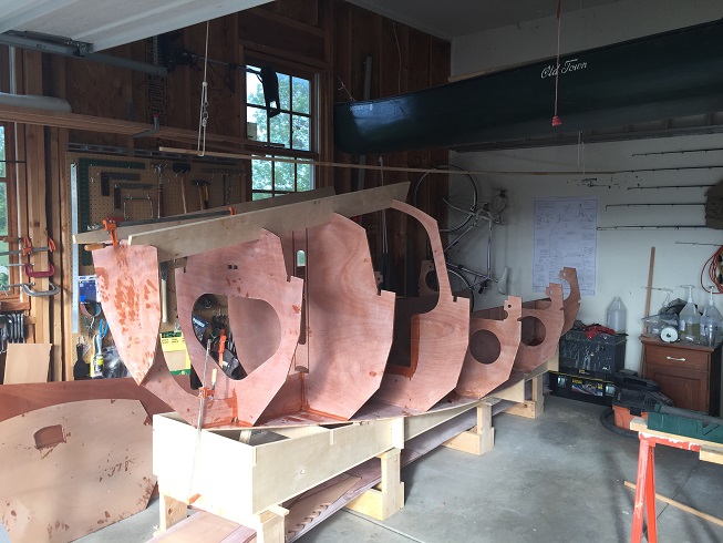 SCAMP Saiboat bulkheads