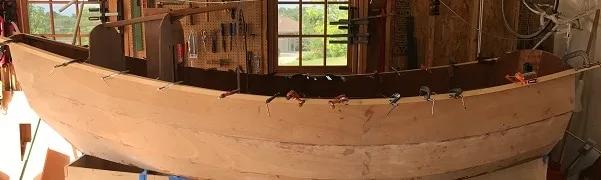 Bending SCAMP Gunwhales and Carlins